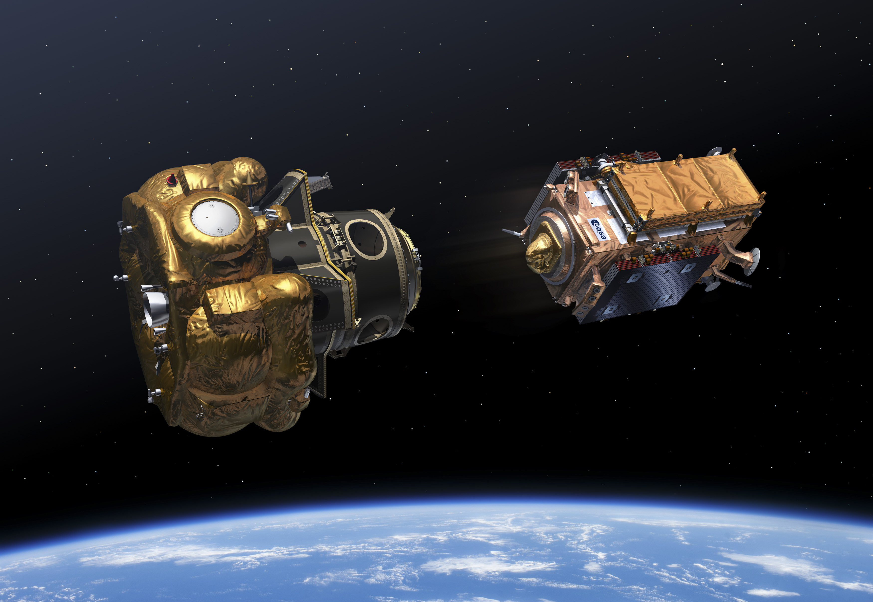 Sentinel 1B et Microscope sur orbite - Aerospatium