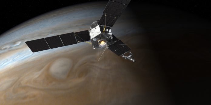 Arrivée de Juno autour de Jupiter