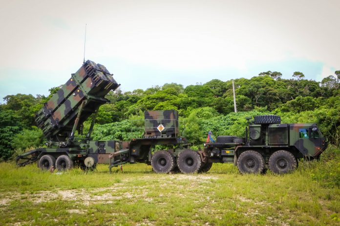 Patriot missile launcher Patriot