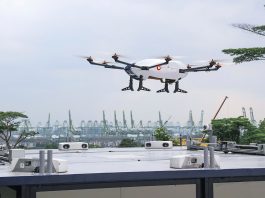 drone de transport urbain
