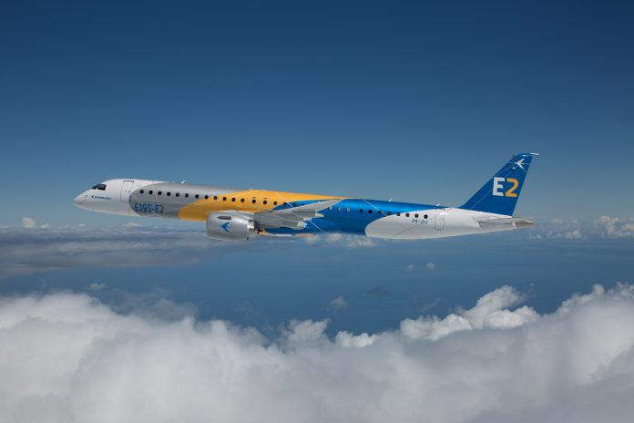 E195-E2-First-Flight-20 Embraer 195-E2
