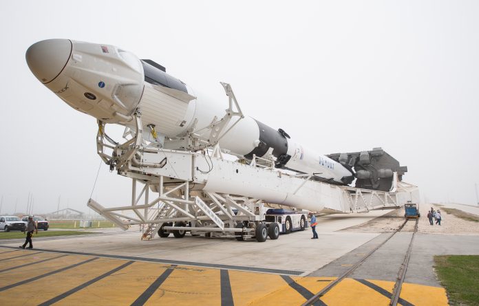 SpaceX Demo-1 Rollout