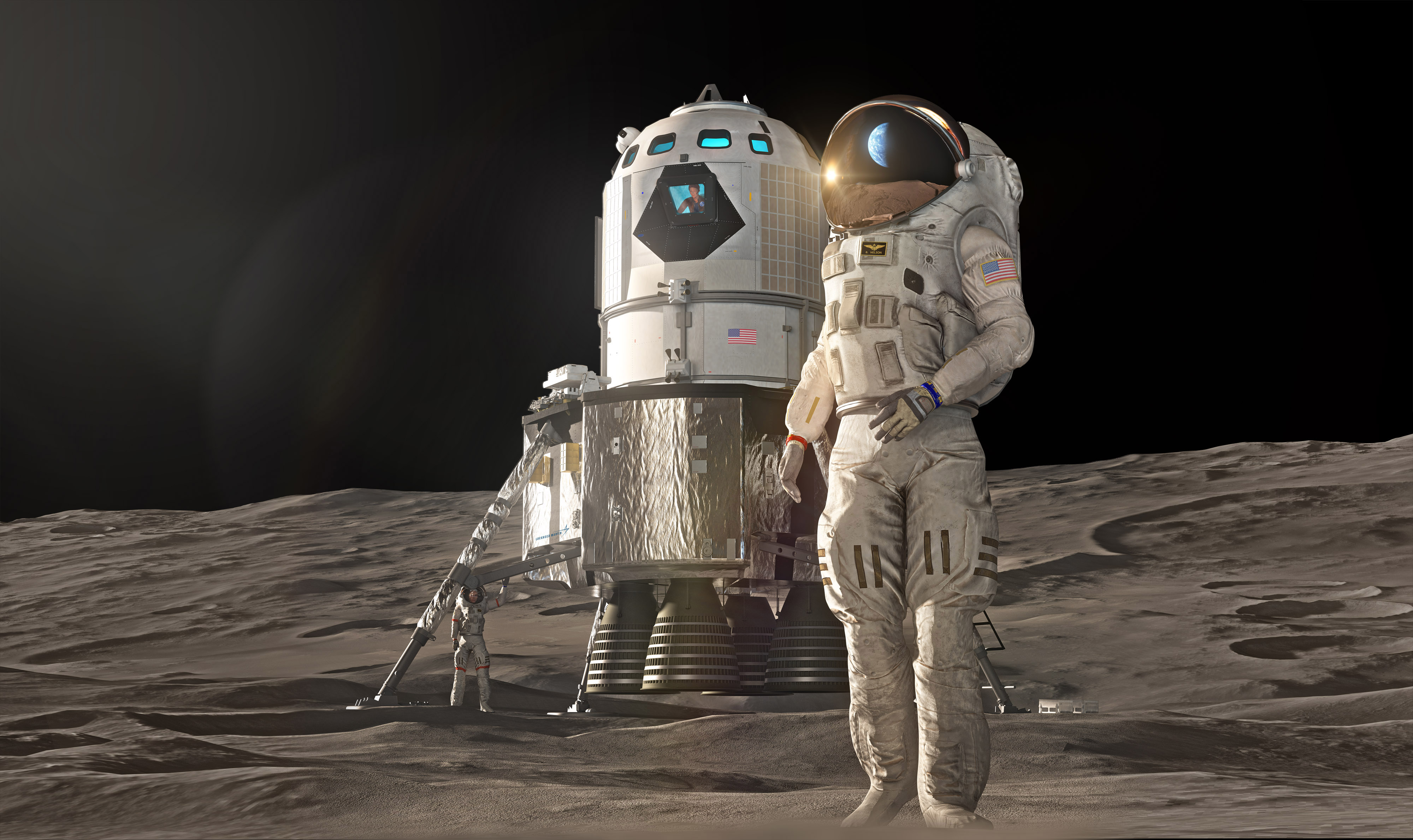 Sur la Lune en 2025 avec SpaceX et ULA Aerospatium