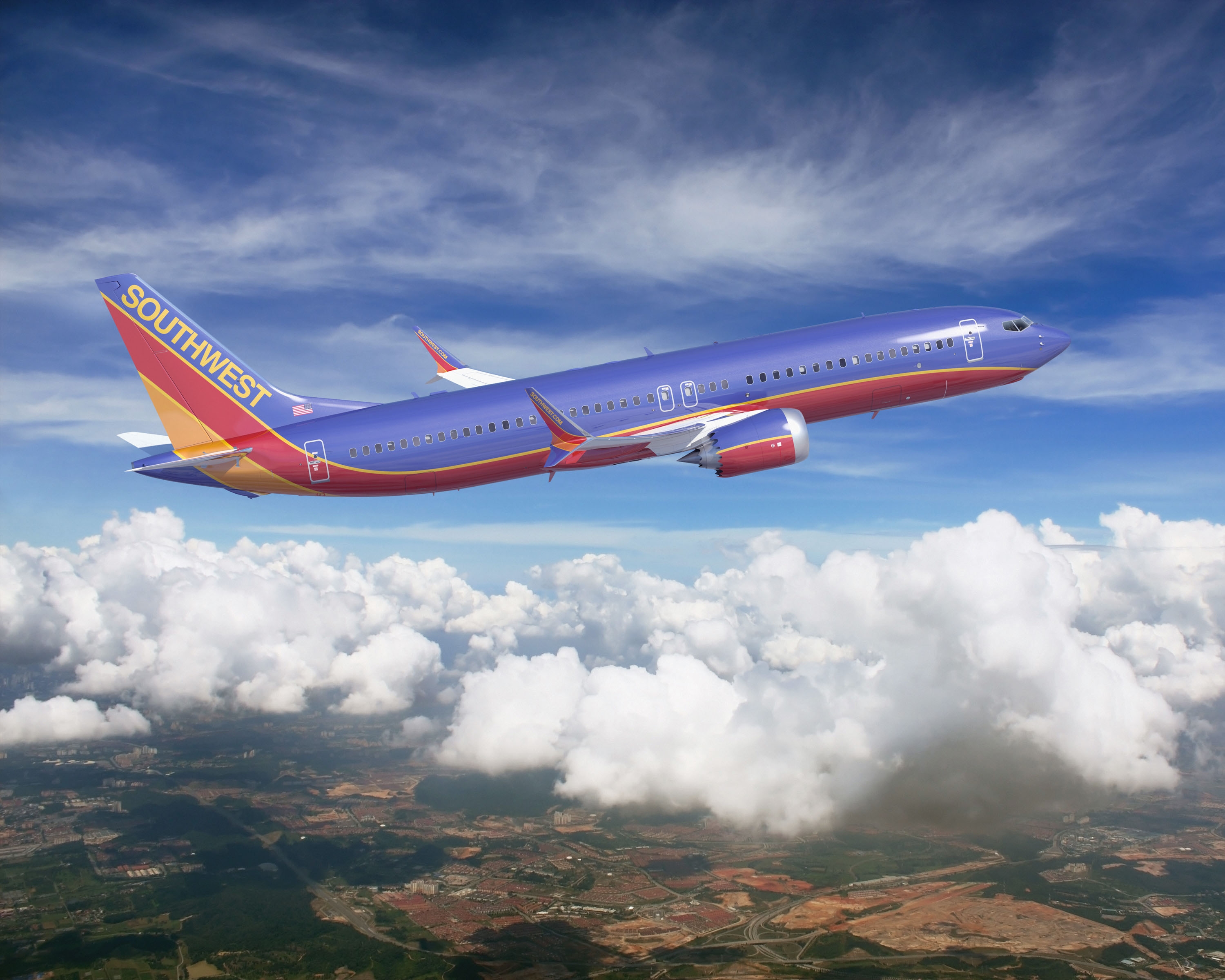 737 MAX 8 Southwest