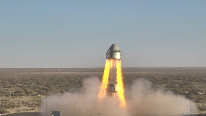 Boeing CST-100 Starliner Pad Abort Test Starliner Pad Abort