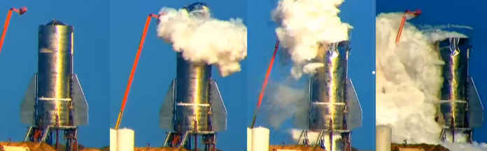 Starship Mk1 Explosion Starship Mk1 Explosion