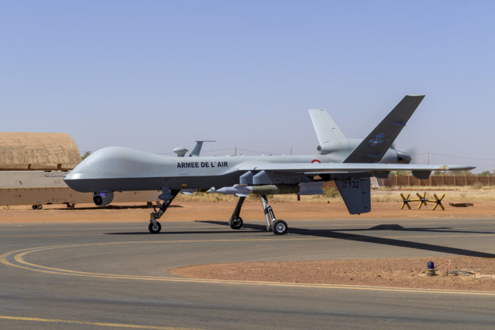 Reaper Opération Barkhane Reaper armé