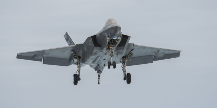 CF-03 FLT 195 CDR Christian Sewell. CF-05 FLT 102 CDR Tony Wilson. Lockheed Martin F-35C