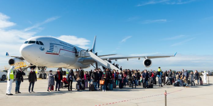 Coronavirus A340 Istres