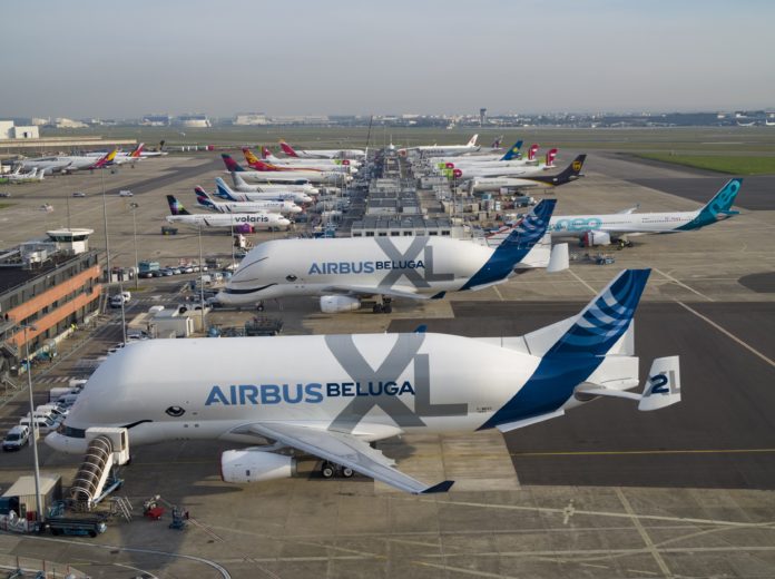 First two Airbus BelugaXL airlifters