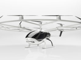 Drone taxi Volocity Volocopter