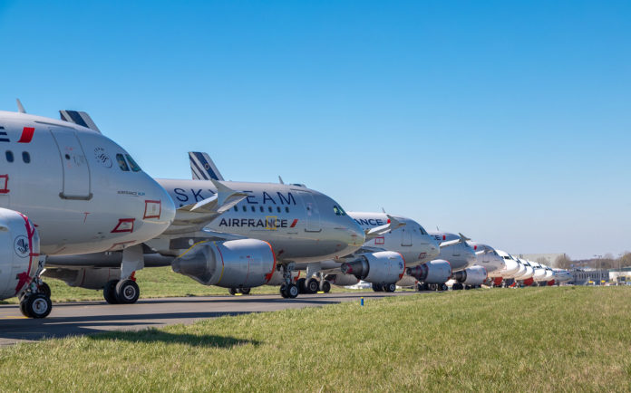 Air France Covid aérien