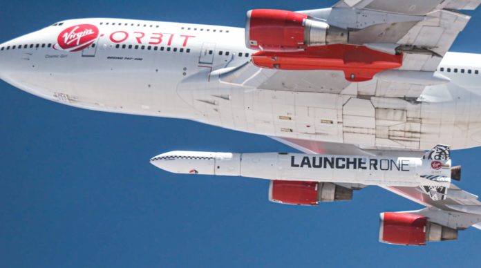 Virgin Orbit LauncherOneTest