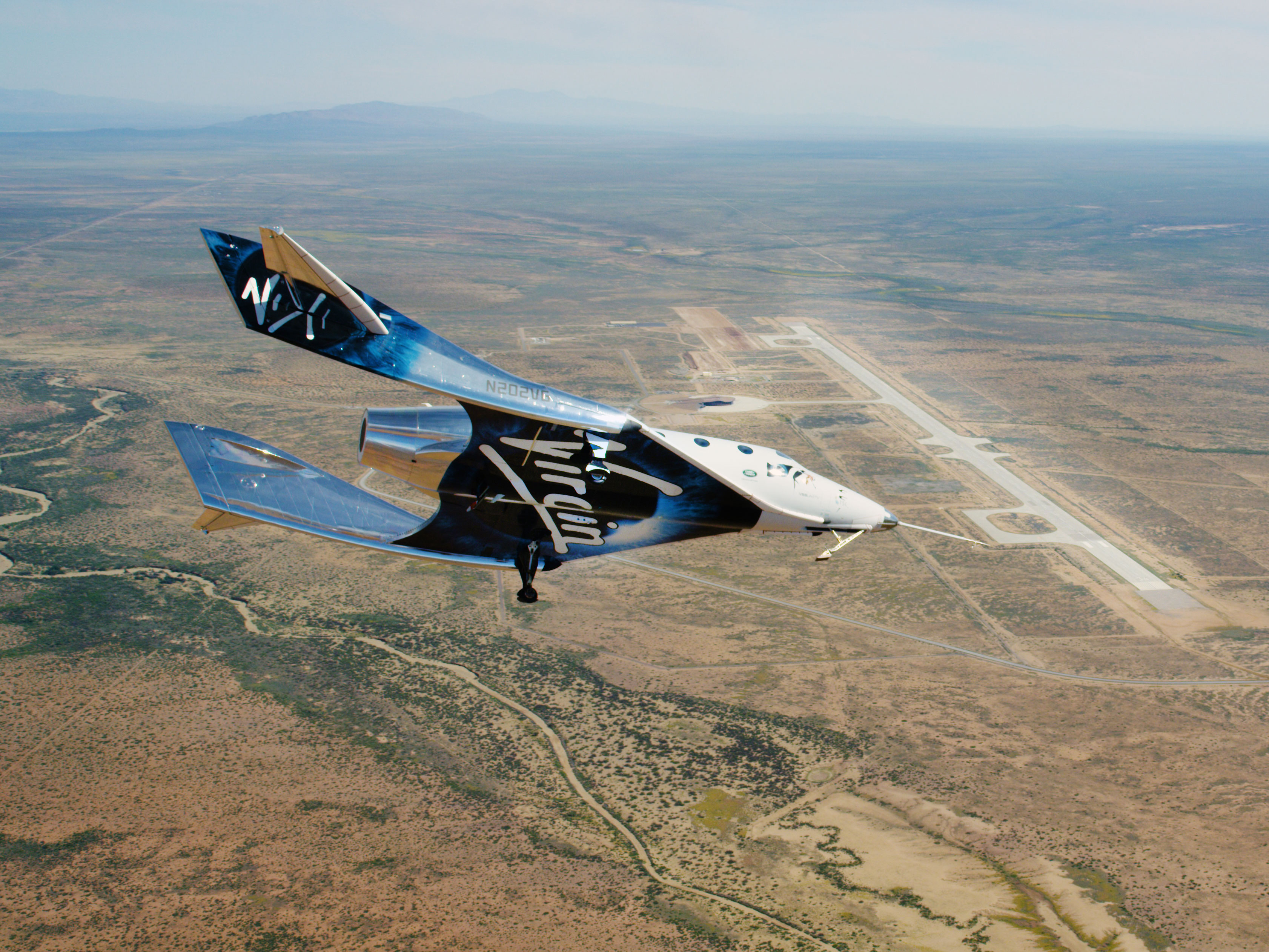 SpaceShipTwo Unity Virgin