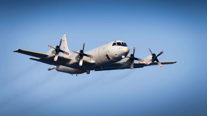 Aufklärungsflugzeug P-3 C Orion P-3C Orion Deutsche Marine