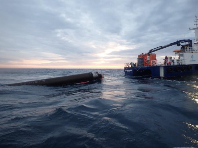 Electron récupération en mer semi-réutilisable