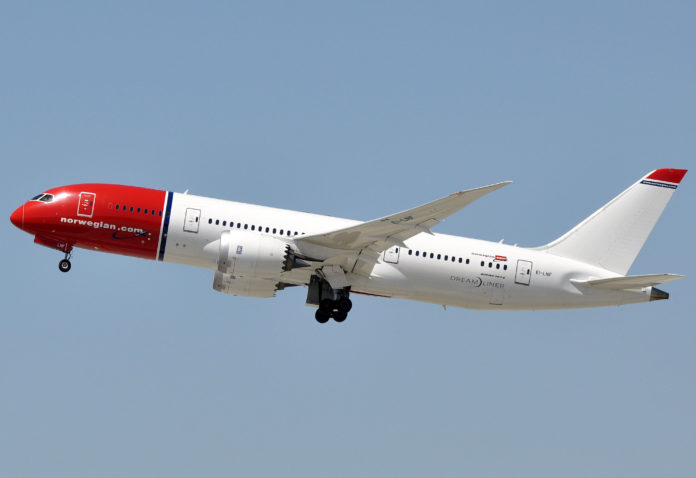 787 Norwegian Long Haul long courrier aérien