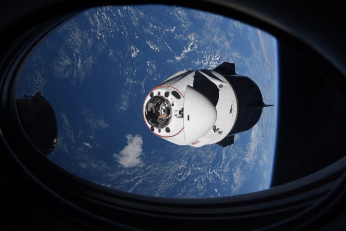 EndeavourfromResilience Endeavour Crew Dragon capsules