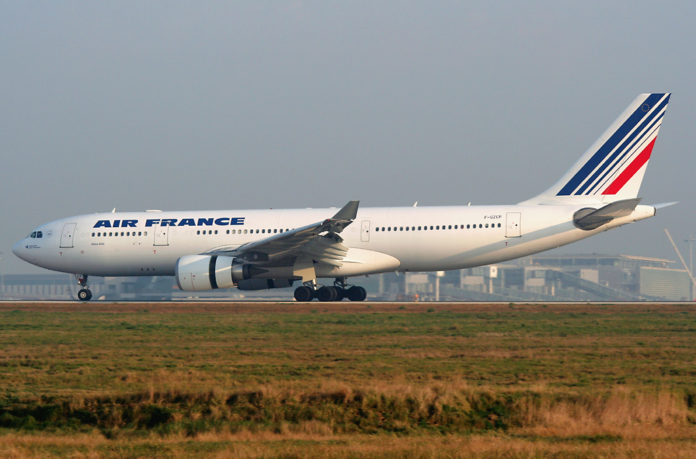 L'A330 Rio-Paris