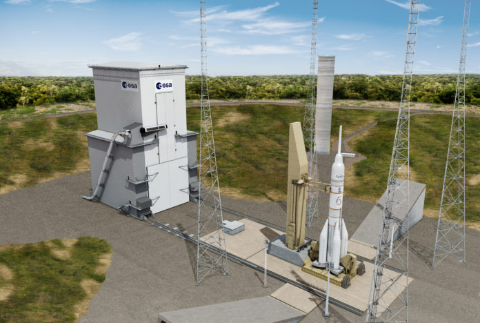 20201030-Vue 03 cahier des charges Ariane 6 ELA-4 Vols habités