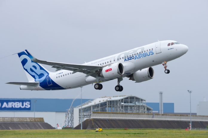A320neo Take Off A320neo SAF