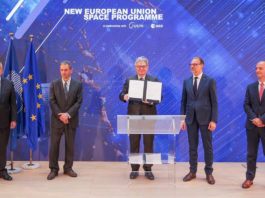 Signature ESA Euspa FFPA L'Europe