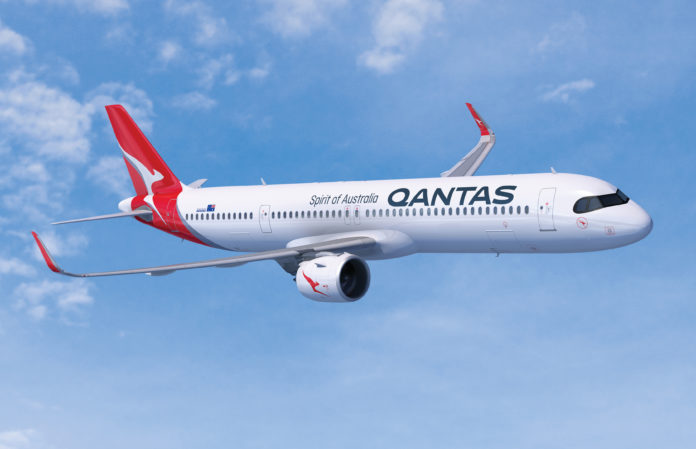 Airbus A321neo XLR Qantas