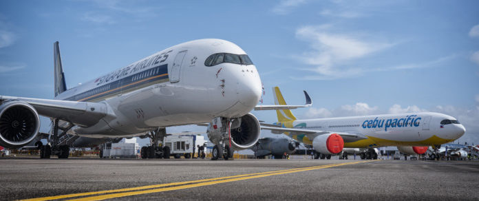 Singapore Airshow 2022 - ambiance on static(1) Airbus