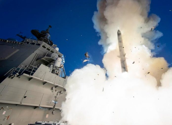Japan-Maya-class-SM-3-missile-trial SM-3 anti balistique