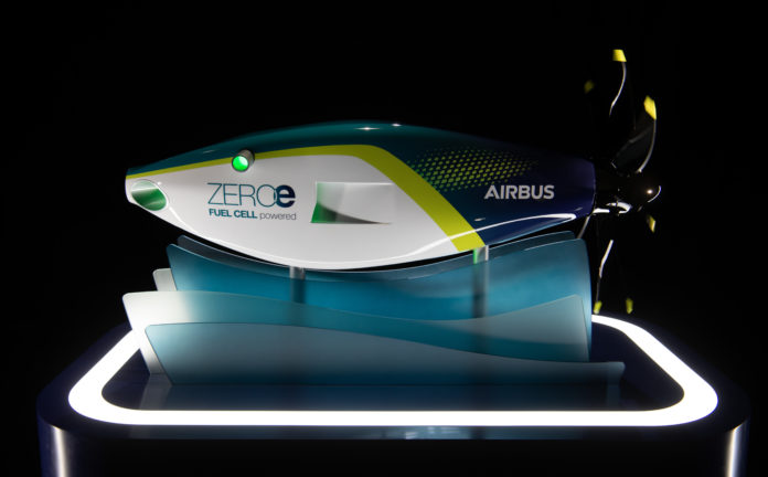 ZEROe Fuel Cell Engine Model - Reveal Moteur à piles à combustible