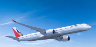 Long courrier A350-1000 Philippine Airlines
