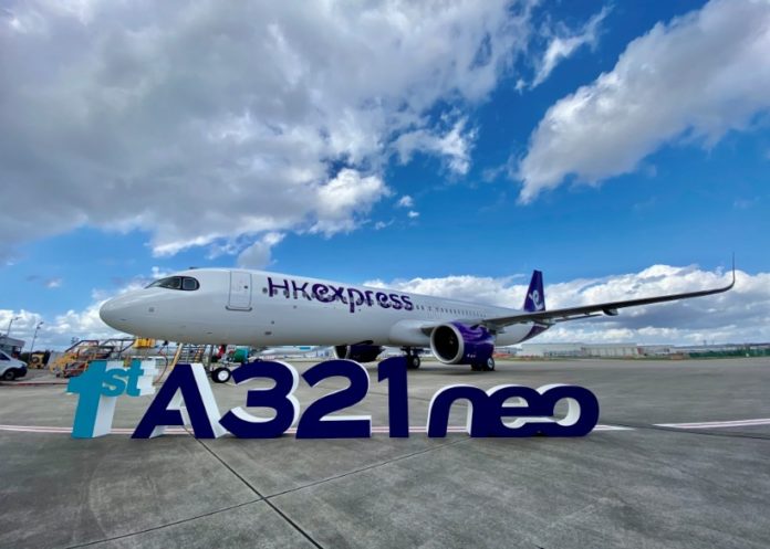Airbus A321neo HK Express Livraisons