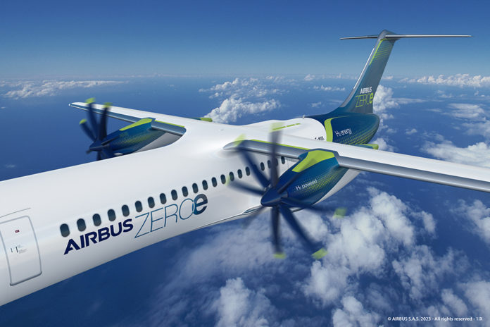 Airbus-ConceptAircraft-ZeroE-H2C-D2-20230524 semi-conducteurs ZEROe