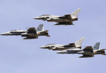 Typhoon F/A-18 Ejercito del Aire