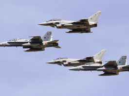 Typhoon F/A-18 Ejercito del Aire