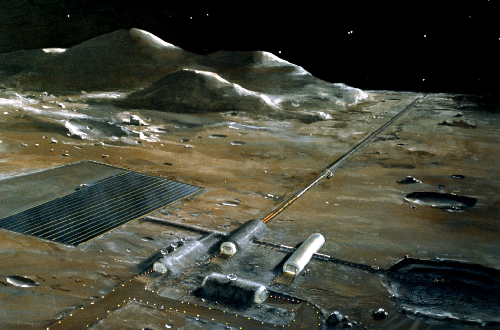 Base lunaire Nasa 1978
