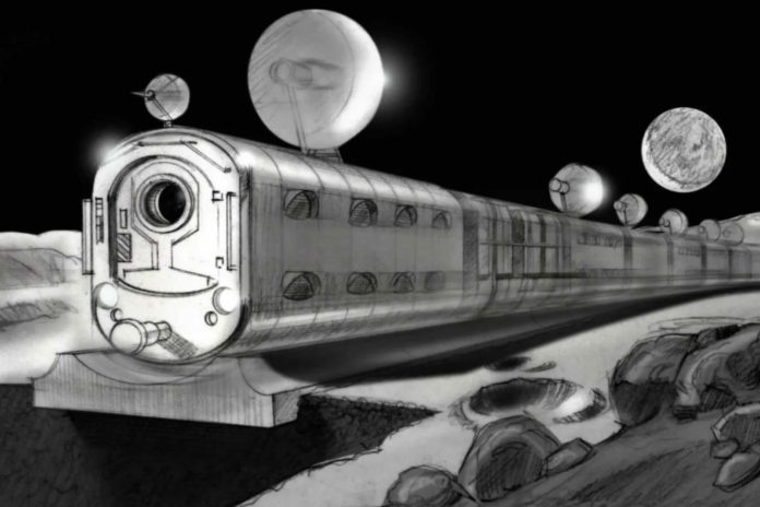 Darpa Lunar Train